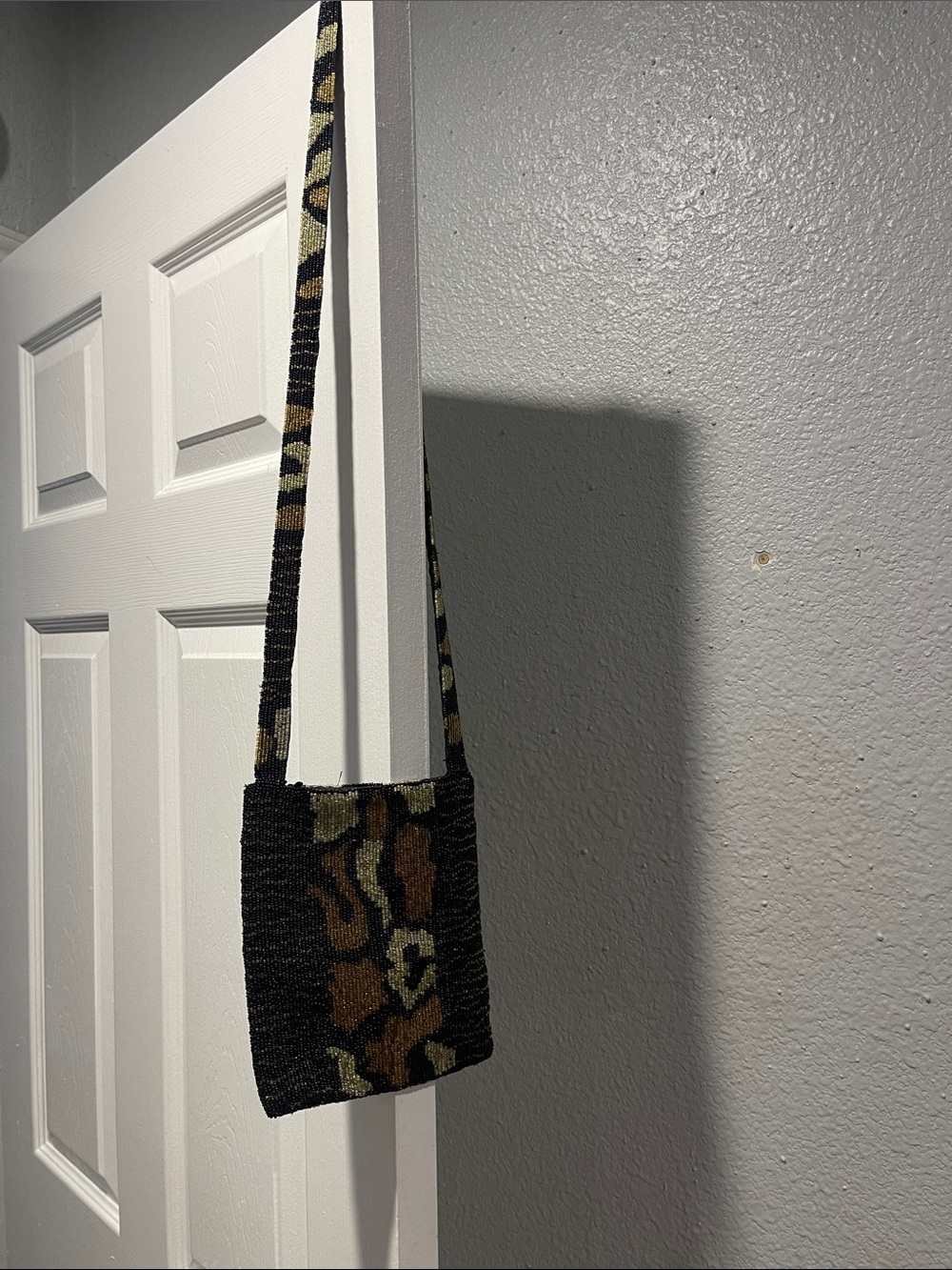 Vintage Christiana beaded shoulder bag
